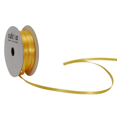 SPYK Satinband Cubino 2082.0353 3mmx8m gelb