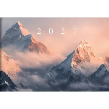 RIDOIDE Taschenagenda Septimus 2027 7017507017.27 1W/2S Mountains DE 15.2x10.2cm