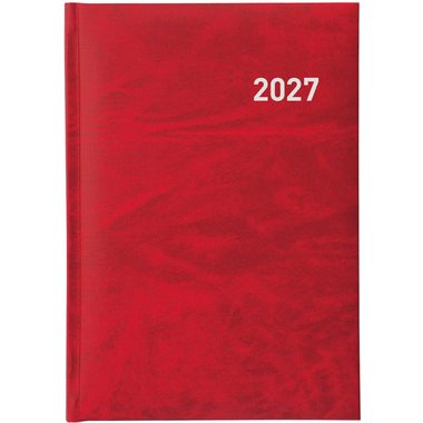 BIELLA Geschäftsagenda Executive 2027 806510450027U 1T/1S rot ML 14.5x20.5cm