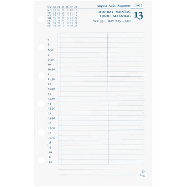 SUCCES Agenda Junior 2027 842209000027U 1T/1S Ersatzkal. 8x12.5cm