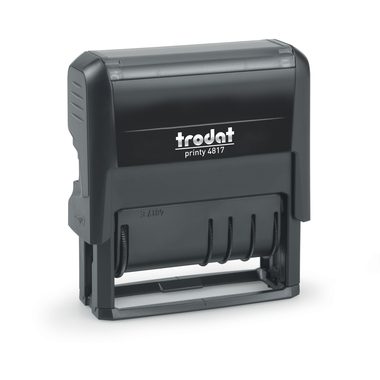 TRODAT Stempel Printy Wortband D 4817D-EK-SC 12 Texte 4x46mm