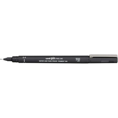 Uni Fineliner PIN 0.4 mm Schwarz