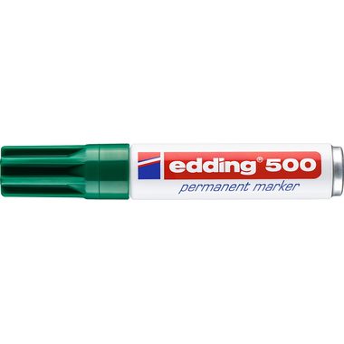 EDDING Permanent Marker 500 2-7mm 500-4 gr&uuml;n