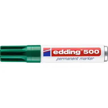 EDDING Permanent Marker 500 2-7mm 500-4 gr&uuml;n