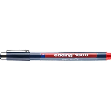 EDDING Profipen 1800 0.10-0.25mm 1800-2-01 rot