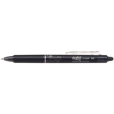 Pilot Tintenroller FriXion Ball Clicker 0.4 mm Schwarz 2270001