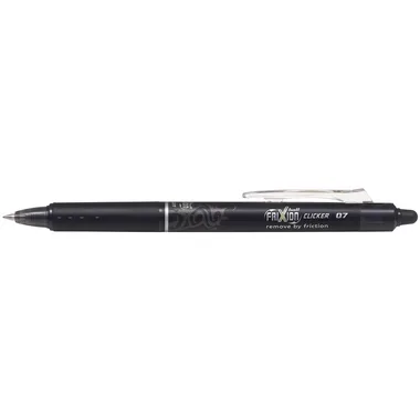 PILOT Frixion Clicker 0.7mm BLRT-FR7-B schwarz,nachf&uuml;llbar, radierbar