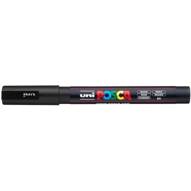 Uni Marker POSCA 0.9-1.3 mm Schwarz
