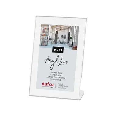 DUFCO Acryl-Bilderrahmen 9x13cm 1420.60291 hoch