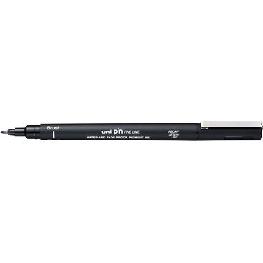 Uni Fineliner Schwarz, Effekte: Keine