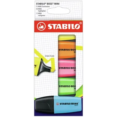 STABILO 07/5-2-01 5 Farben ass.