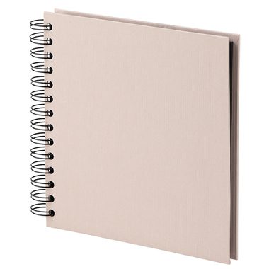 R&Ouml;SSLER Fotoalbum 1329452585 18x18cm, powder/schwarz