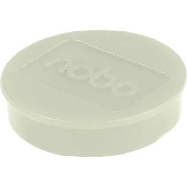 NOBO Magnet rund 38mm 1915308 weiss 10 Stück