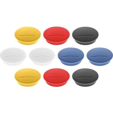 MAGNETOPLAN Magnet Discofix Junior 34mm 1662110 assortiert 10 Stk.