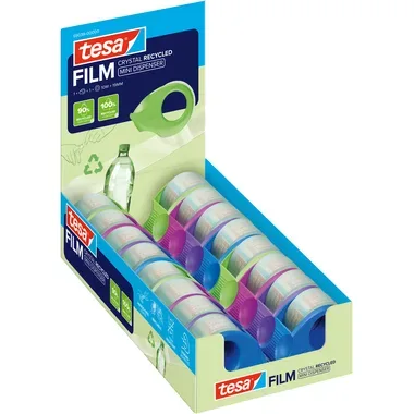 TESA Tesafilm eco&crystal 10mx19mm 59039-00000 Klebebandabroller 16 St&uuml;ck