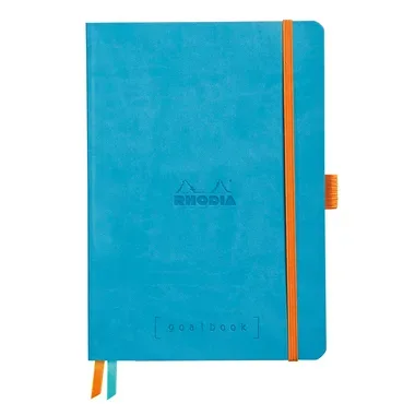 RHODIA Goalbook Notizbuch A5 117576C Softcover t&uuml;rkis 240 S.