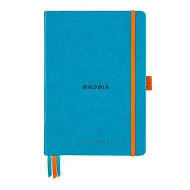RHODIA Goalbook Notizbuch A5 118576C Hardcover t&uuml;rkis 240 S.