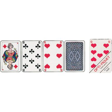AGM&Uuml;LLER Jasskarten Piquet Opti 57x89mm 106801115 36 Karten