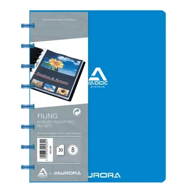 ADOC Sichtbuch A5 5835.400 blau