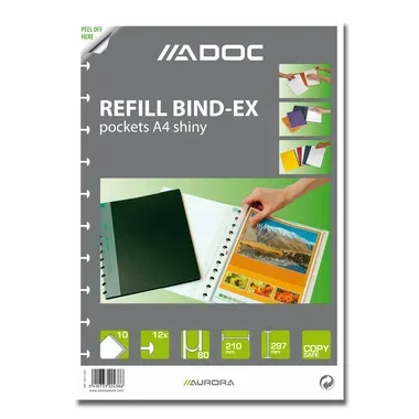 ADOC Ersatztaschen A4 5810.000 matt 10 St&uuml;ck