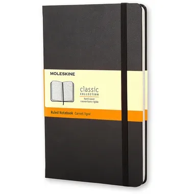 MOLESKINE Notizbuch Classic A5 701122 liniert schwarz