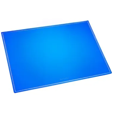 LÄUFER Schreibunterlage Durella 32629 blau-transp. 53x40cm