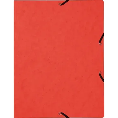 BIELLA Gummibandmappe A4 178401.45 rot, 355gm2 200 Bl.