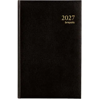 BREPOLS Agenda Saturnus Lima Ku. 2026 0.216.1256 1T/1S schwarz 13.5x21cm