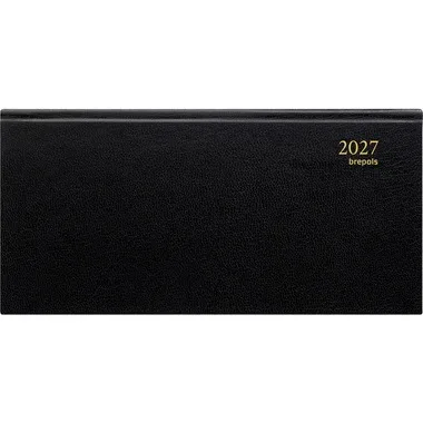 BREPOLS Agenda Breprint Lima Kul. 2026 0.074.1255 1W/2S schwarz 8x17cm