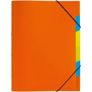 PAGNA Ordnungsmappe A4 41803-09 orange 5-teilig