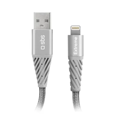 SBS, Lightning, Extrem widerstandsfähiges USB-C-auf-Lightning-Kabel in Aramidfaser, Produkte & Wohnen