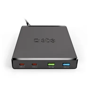 SBS, Power Delivery, GaN-Ladestation mit 4 Ports – ultraschnelles Laden mit 2 USB-A- und 2 USB-C-Ports, Produkte & Wohnen