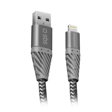 SBS, Lightning, Licht reflektierendes Aramidfaserkabel USB 2.0 Lightning, Produkte & Wohnen