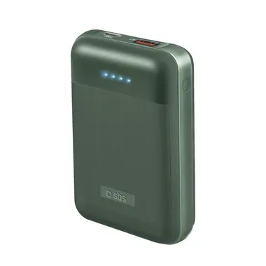 SBS, Power Delivery, Powerbank Power Delivery 20W bei 10.000 mAh, Soft Touch und gerändelte Oberfläche, Produkte & Wohnen