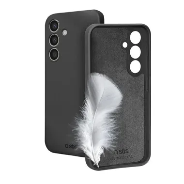 sbs mobile Cover Samsung Galaxy S25 Schwarz Stoßfest TEINSTSAS25K