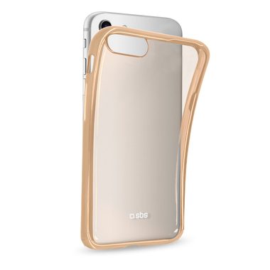 Schutzhülle Extra Slim Gold für iPhone 7 | SBS