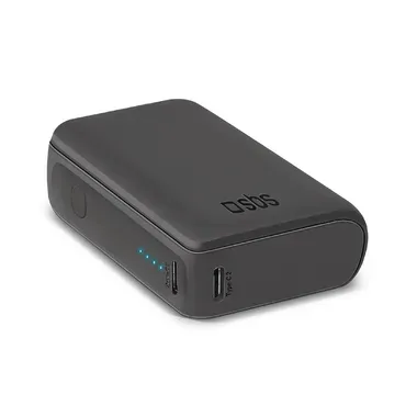 sbs NanoTube Black Power Bank – Powerbank – schwarz