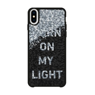 Cover Lights mit Pailletten für iPhone XS Max