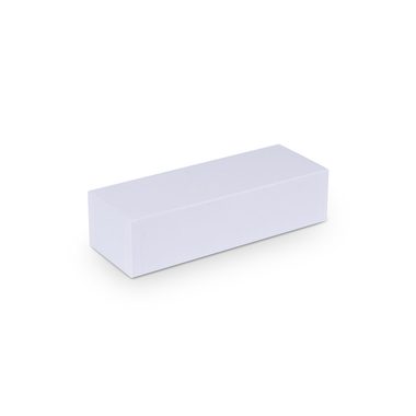 Geschenkbox aus Vollkarton 265x90x67mm in weiss/grau