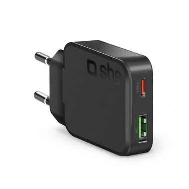45-W-USB-C-Ultra-Slim-Wandladegerät mit 2 Anschlüssen | SBS