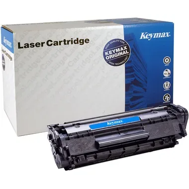 KEYMAX RMC-Toner-Modul schwarz Q2612AKEY zu HP LJ 1010 2000 Seiten