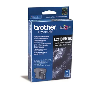 BROTHER Tintenpatrone schwarz LC-1100BK MFC-6490CW 450 Seiten