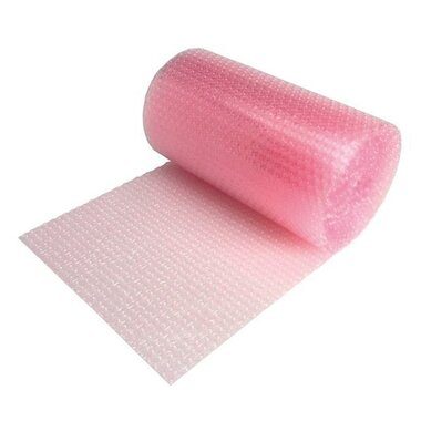 Antistatische Luftpolsterfolie 100my, 10mm Noppen mit 100 Lfm & einer Breite von 600mm
