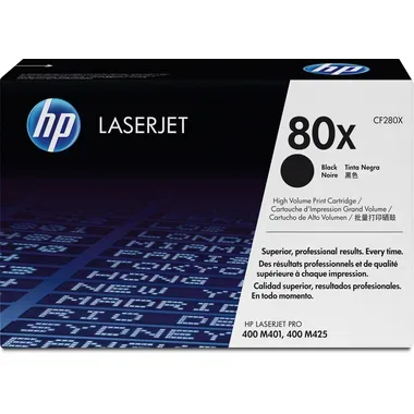 HP Toner-Modul 80X schwarz CF280X LaserJet Pro 400 6900 Seiten