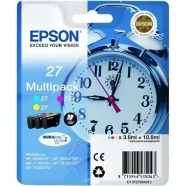 EPSON Multipack Tinte CMY T270540 WF 3620/7620 300 Seiten
