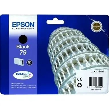 EPSON Tintenpatrone schwarz T791140 WF 5110/5620 900 Seiten