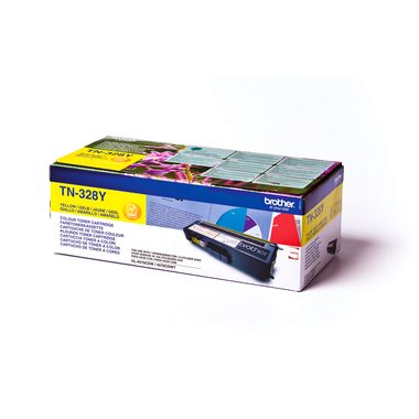 BROTHER Toner Super HY yellow TN-328Y HL-4570CDN 6000 Seiten