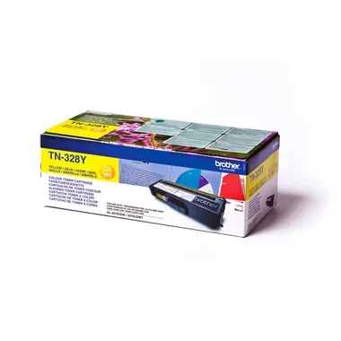 BROTHER Toner Super HY yellow TN-328Y HL-4570CDN 6000 Seiten