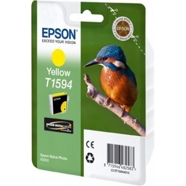 Epson -  Tintenpatrone yellow T159440 Stylus Photo R2000 17ml, Gelb Bunt, One Size