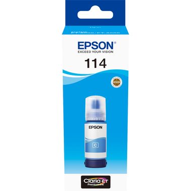 EPSON Tintenbeh&auml;lter 114 cyan T07B240 EcoTank ET-8500 6200 Seiten